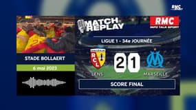 Lens 2-1 OM : Marseille tombe à Bollaert, le goal replay de RMC 