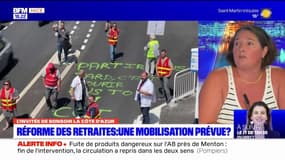 Nice: Céline Petit de la CGT annonce une manifestation mercredi prochain