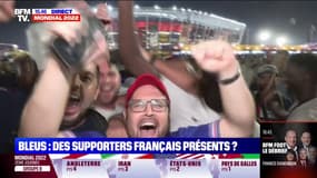 Coupe du monde: les supporters français déchaînés avant le match des Bleus face au Danemark