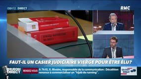 "Vos 30 propositions de lois": faut-il un casier judiciaire vierge pour être élu?