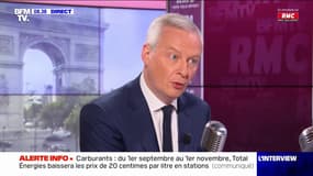Bruno Le Maire: "Ce que rend Total est très significatif par rapport aux bénéfices faits cette année sur ses activités de raffinage"