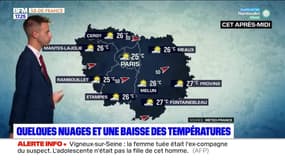 Météo Paris-Ile de France du 25 juillet: Quelques nuages et une baisse des températures