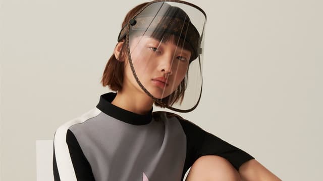 La visière de protection de Louis Vuitton