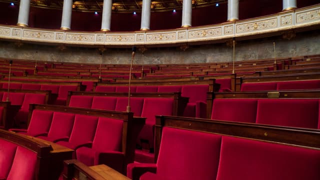 L'hémicycle de l'Assemblée nationale accueillera de nouveaux députés après les législatives des 11 et 18 juin prochains.