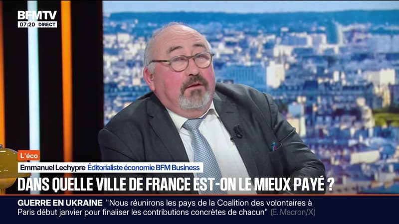 BFM éco : Dans quelle ville de France est-on le mieux payé ? - 29/12