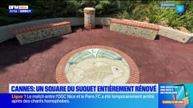 Cannes : un square du Suquet entièrement rénové