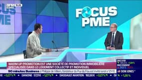 Cyril Breuer (Warm Up Promotion) : Warm Up Promotion est une société de promotion immobilière spécialisée dans le logement collectif et individuel - 01/04