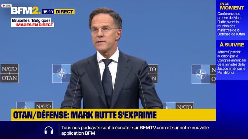 "L'Otan existe pour protéger l'Europe et le Canada, mais aussi pour les Etats-Unis", soutient le chef de l'Otan