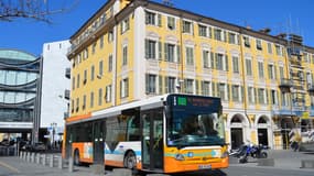 Un bus Lignes d'Azur à Nice (Photo d'illustration)