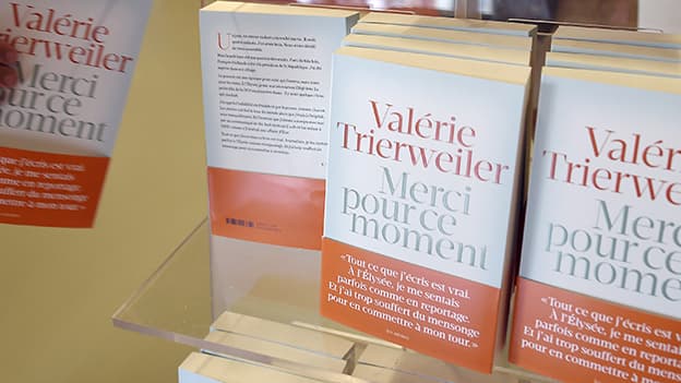 Le livre de Valérie Trierweiler est en rupture de stock, selon son éditeur.