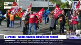Villeneuve d'Ascq: les salariés de Nocibé en grève contre la fermeture de magasins