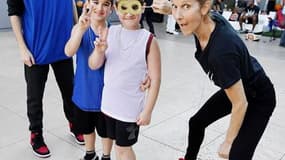 Céline Dion et ses enfants