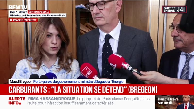 Carburants: Maud Bregeon assure qu'il n'y a "pas de problème d'approvisionnement"