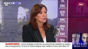 Anne Hidalgo : "Oui il faudra doubler les salaires des enseignants"