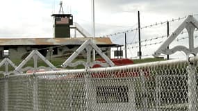 La prison militaire américaine de Gunatanamo, à Cuba.