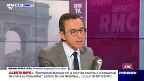 "Les responsables des violences ne sont pas les policiers" estime Bruno Retailleau