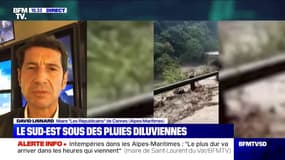 David Lisnard sur les intempéries: "La situation est stable et sans gravité sur le secteur de Cannes-Mandelieu"