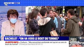 Attroupements dans les rues: Roselyne Bachelot "comprend" mais "regrette" ce genre de rassemblements