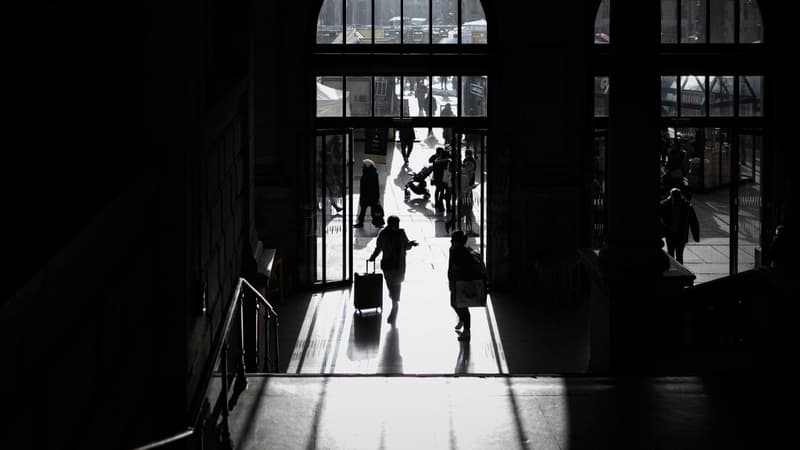 La gare Saint-Lazare, à Paris, en décembre 2019