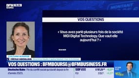 Culture Bourse : « Vous avez parlé plusieurs fois de la société MGI Digital Technology. Que vaut-elle aujourd’hui ? » par Julie Cohen-Heurton - 26/03