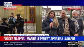 "Je suis certaine qu'elle sera éligible et innocente": ces deux électrices du RN soutiennent Marine Le Pen au premier jour de son procès en appel 