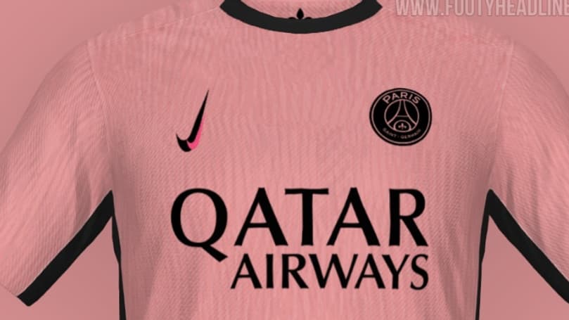Voilà à quoi pourrait ressembler le 3e maillot rose du PSG en 2024-205 selon Footy Headlines Voilà à quoi pourrait ressembler le 3e maillot rose du PSG en 2024-205 selon Footy Headlines