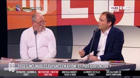 Sièges inclinables payants en avion : "Les gens qui inclinent leur siège méritent la prison ferme", ironise Charles Consigny