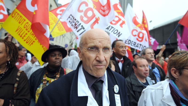 André Grimaldi (au centre) est en colère contre le projet de loi de Marisol Touraine