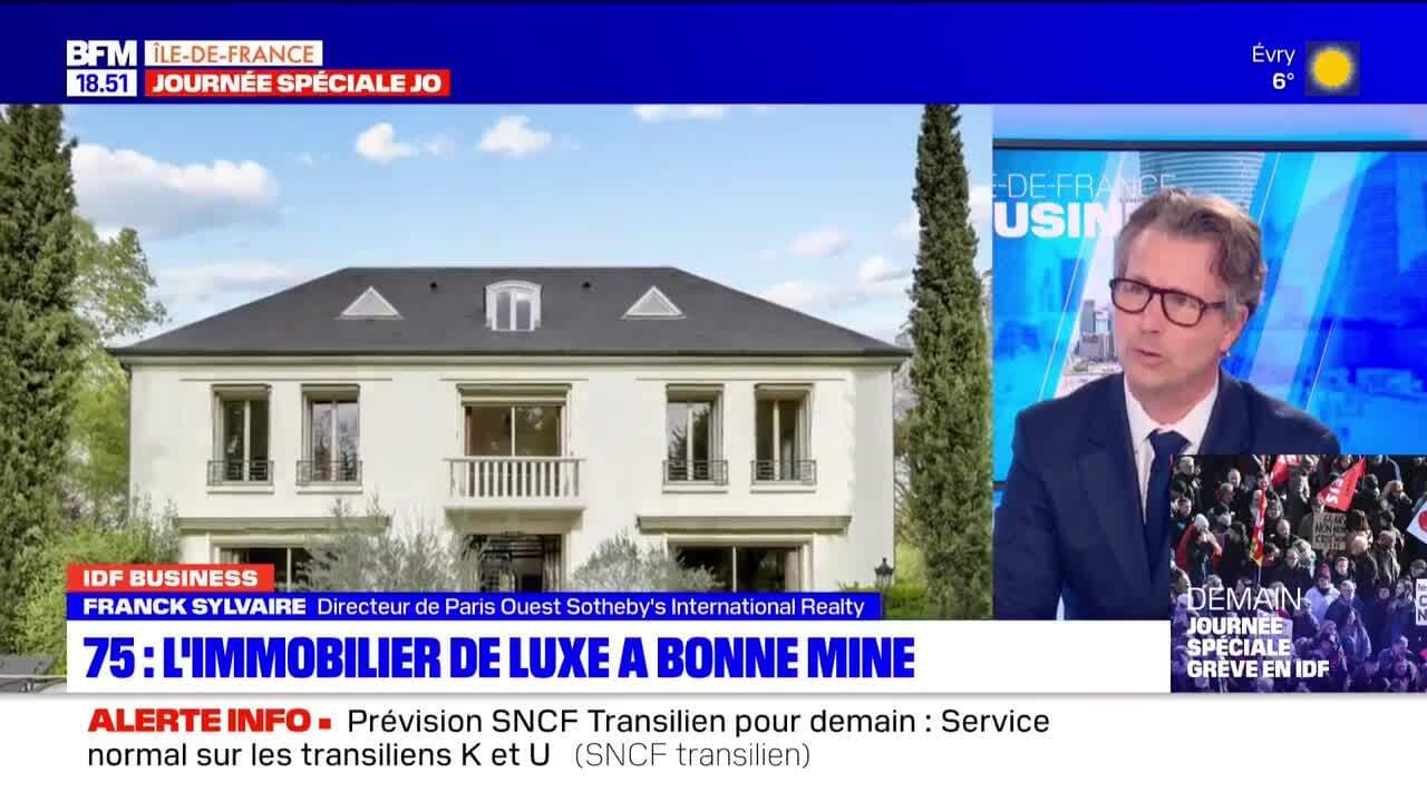 ÎledeFrance Business L'immobilier de luxe a bonne mine dans le 75