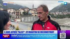 Quatre ans après la tempête Alex, Saint-Martin-Vésubie se reconstruit