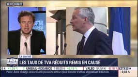 Bruno Le Maire n'écarte pas une remise en cause des taux de TVA réduits