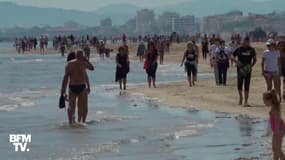 Les Italiens profitent de la plage, alors que le déconfinement a été accéléré en Italie