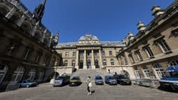 Le palais de justice de Paris, le 2 septembre 2021