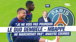 PSG : "Je ne vois pas pourquoi le duo Dembélé - Mbappé ne marcherait pas", analyse Courbis