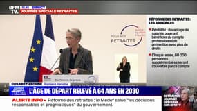 Élisabeth Borne souhaite "offrir du sens et des carrières plus attractives, avec moins de pénibilité, pour le secteur de la santé"