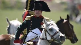 Reconstitution de la bataille de Waterloo en juin 2015.