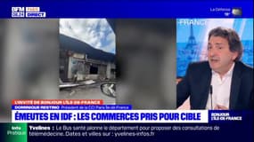 "Sans commerce il n'y a plus de vie": le président de la CCI d'Île-de-France appelle les consommateurs à la "solidarité" avec les commerces vandalisés