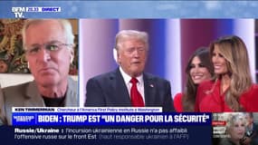 Ken Timmerman (chercheur à l’America First Policy Institute à Washington), sur l'avance de Kamala Harris dans les sondages: "C'est normal, elle bénéficie du retrait du président Biden"