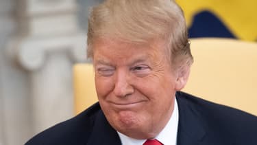 Donald Trump fait un clin d'oeil