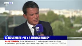 Manuel Valls sur la fuite de Salah Abdeslam: "Les informations ne sont pas arrivées aux gendarmes"