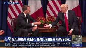Macron/Trump: rencontre à New York (1/2)