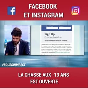 Facebook et Instagram: la chasse aux utilisateurs -13 ans est ouverte 
