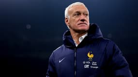 Didier Deschamps avec l'équipe de France le 17 novembre 2024