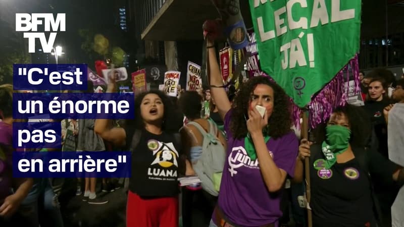 Au Brésil, des manifestations contre une loi visant à criminaliser l'avortement en cas de viol