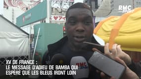 XV de France : Le message d’adieu de Bamba, qui espère que les Bleus « iront loin » 