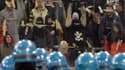 Les supporters serbes à Gènes