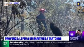 Tartonne: le feu a été maîtrisé