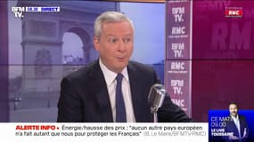 Bruno Le Maire sur le prix des carburants: "10 centimes d'euros de moins le litre, ça coûte 5 milliards"