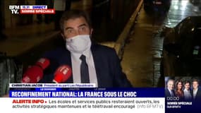 Pour Christian Jacob, la réunion avec l'exécutif donne un "sentiment d'improvisation, de panique et de manque d'anticipation"