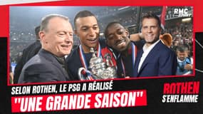 Le PSG a réalisé "une très grande saison" selon Rothen, Dugarry lui répond 